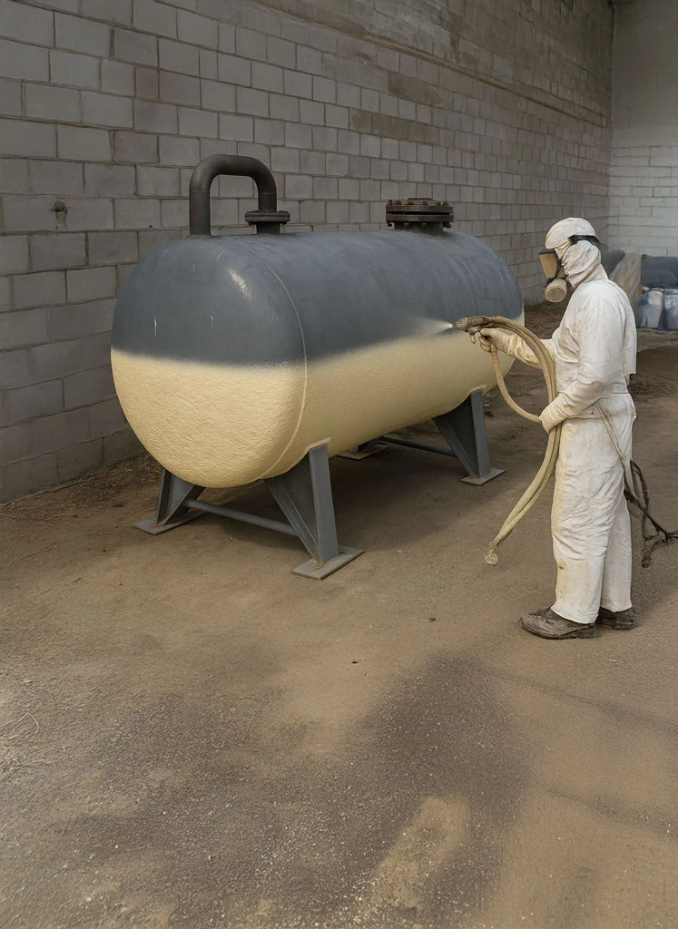 Sekonder containment sedde ve havuzlarında tek parça polyurea membran