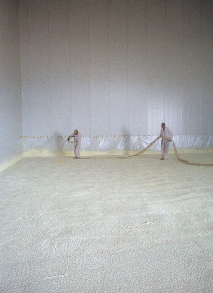 Soğuk hava deposu iç mekan ısı yalıtımı ve buhar bariyeri çözümü